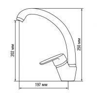 Смеситель Granula GR-4003 (Black)