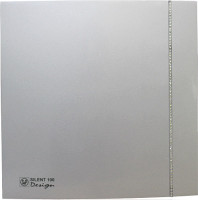 Вытяжная вентиляция Soler &amp; Palau Silent-100 CZ Silver Design Swarowski [5210622400]