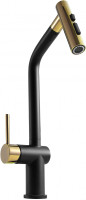 Смеситель Zorg ZRN 980154 (gunblack gold)