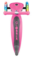 Самокат Globber Primo Foldable Lights розовый (432-110)