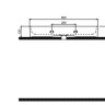 Умывальник Quarter Bath Cross Line 70CL23080