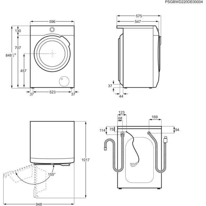 Стиральная машина Electrolux EW7W268SP