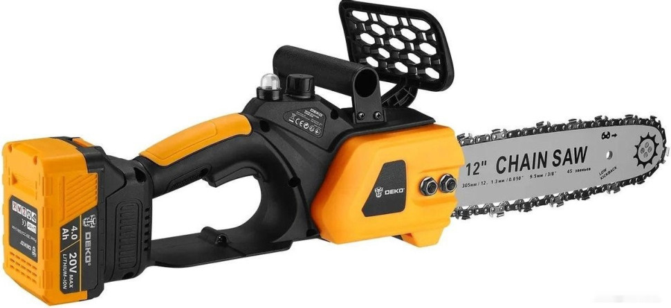 Аккумуляторная пила Deko DKCHS 20 085-2000 (с 2-мя АКБ)