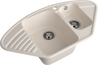 Кухонная мойка GranFest QUARZ Z-14 (белый)