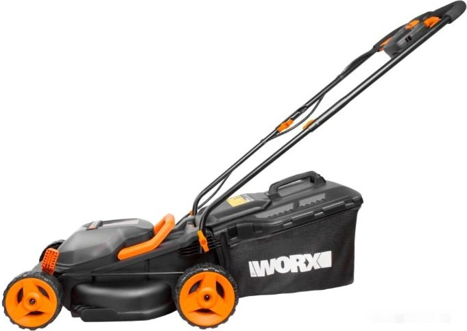 Газонокосилка Worx WG779E (с 2-мя АКБ)