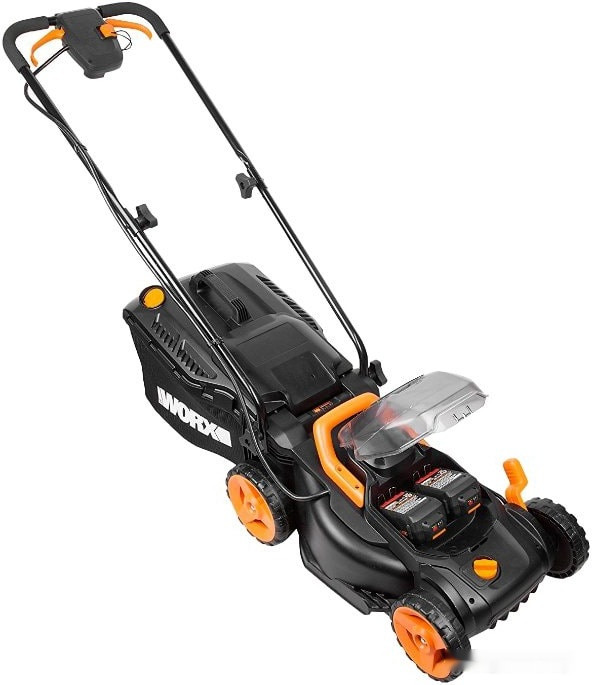 Газонокосилка Worx WG779E (с 2-мя АКБ)