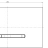 Панель смыва Villeroy & Boch ViConnect 922169D8 (антрацит матовый)