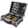Дрель-шуруповерт Deko DKCD12FU-Li Premium SET131 063-4136 (с 2-мя АКБ, кейс, оснастка)