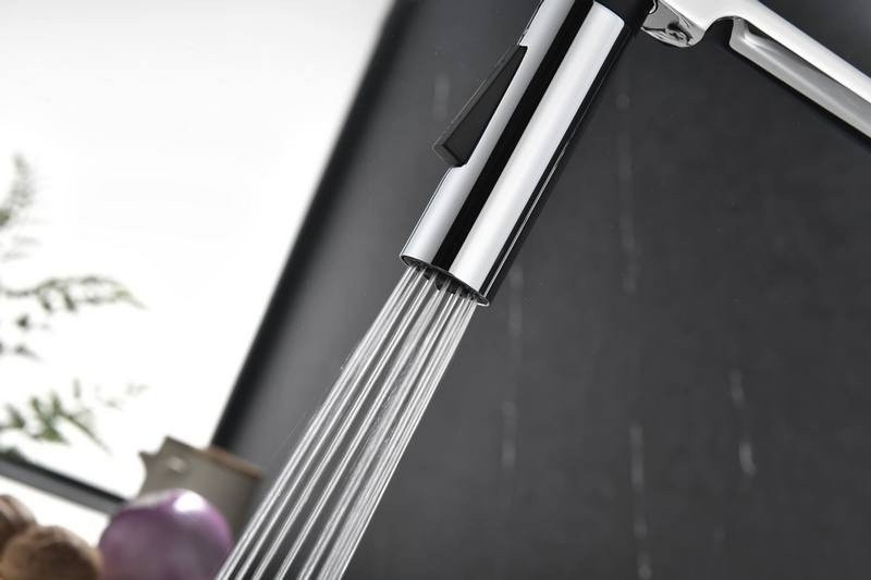 Смеситель Paulmark Barrel BA214029-CR (хром/черный)