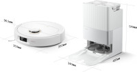 Робот-пылесос Roborock Qrevo C RRW0PEP QRRC02-02 (с русской озвучкой, белый)