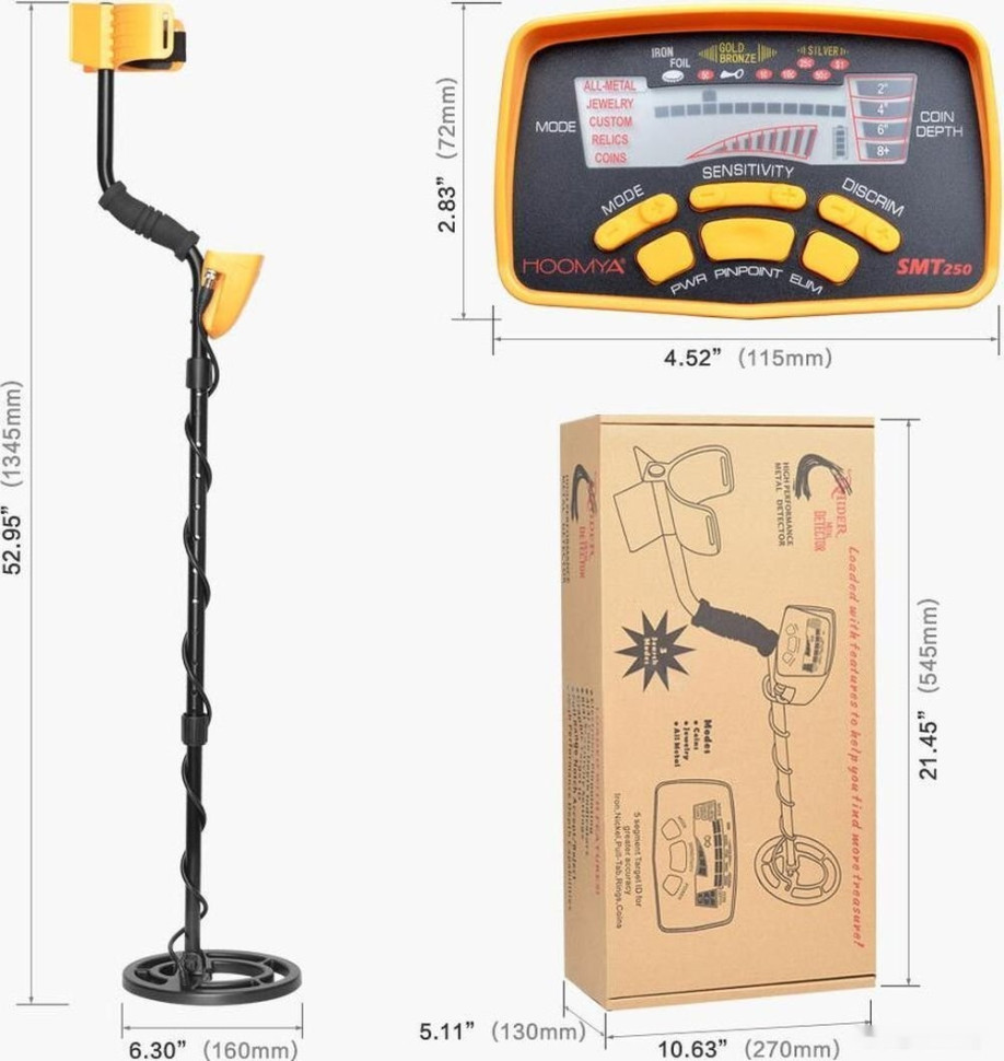 Металлоискатель Tianxun MD-6250