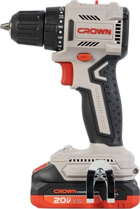 Дрель-шуруповерт Crown CT21131XS-2 BMC (с 2-мя АКБ, кейс)