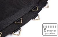 Батут Atlas Sport 252 см - 8ft Basic с внешней сеткой и лестницей