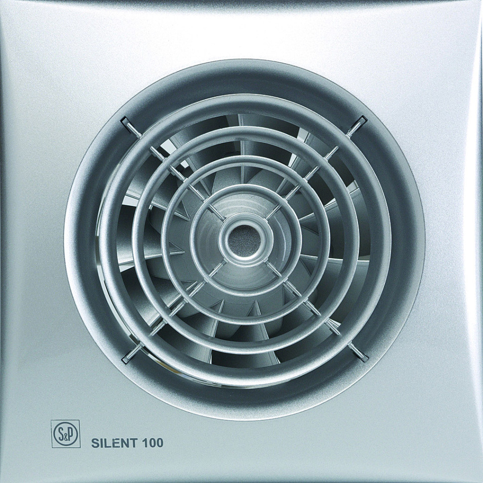 Вытяжная вентиляция Soler & Palau Silent-100 CZ Silver [5210415500]