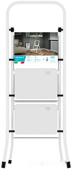 Лестница-стремянка Colombo Factotum 4 Steel G110L04W (4 ступени)