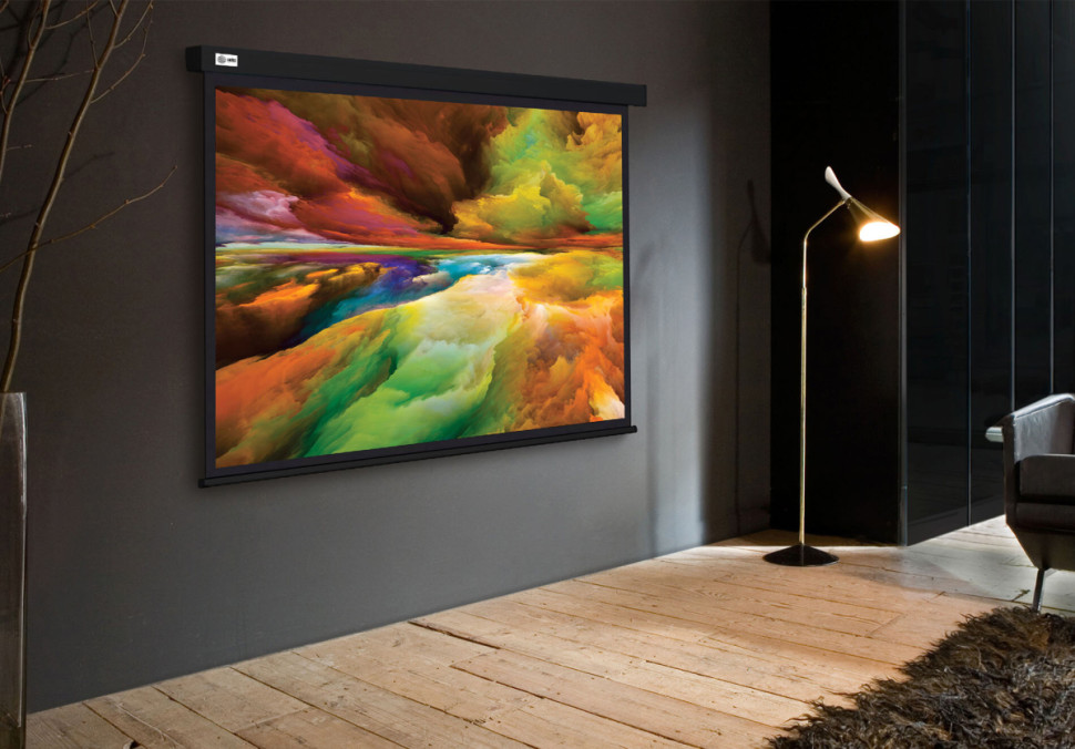 Проекционный экран Cactus Wallscreen 206x274 CS-PSW-206X274-BK