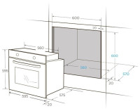 Духовой шкаф Midea MO47001GB
