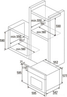 Духовой шкаф CATA MT 8012 BK