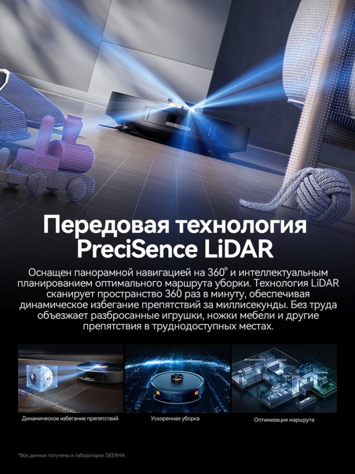 Робот-пылесос Deerma DEM-S30