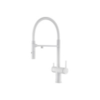 Смеситель Paulmark Gravity Gr213888-WH (белый/белый матовый)