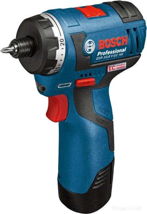 Винтоверт Bosch GSR 12V-20 HX Professional 06019D4100 (с 2-мя АКБ, кейс)