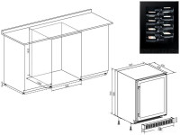 Винный шкаф Temptech CPROX60SRB