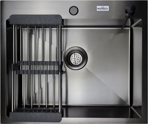 Кухонная мойка Marrbaxx B6050-R (графит)