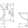Умывальник Ceramica Nova Element CN6042