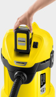 Пылесос Karcher WD 3 Battery 1.629-910.0