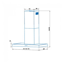 Вытяжка CATA B6-T600 X 02060399
