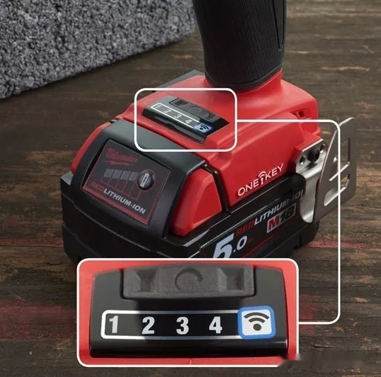Ударная дрель-шуруповерт Milwaukee M18 ONEPD2-502X 4933464527 (с 2-мя АКБ, кейс)