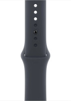 Умные часы Apple Watch SE 3 44 мм (алюминиевый корпус, полуночный/полуночный, спортивный силиконовый ремешок M/L)