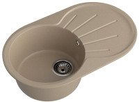 Кухонная мойка GranFest GF-R750L (Песочный)