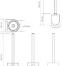 Ершик для унитаза Bemeta Galla 108113010