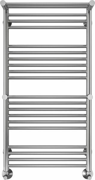 Полотенцесушитель Terminus Аврора П20 500x1000 с 2 полками нп (хром)