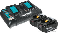 Аккумулятор для инструмента Makita BL1850B + DC18RD 191L75-3 (18В/5 Ah + 7.2-18В)
