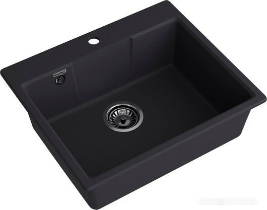 Кухонная мойка GranFest QUARZ GF-UR-658 (черный)