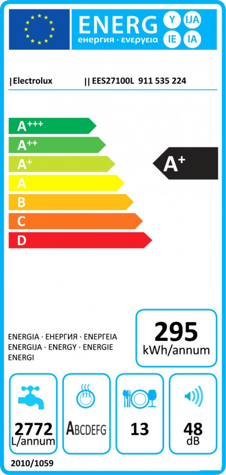 Посудомоечная машина Electrolux EES27100L