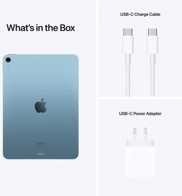 Планшет Apple iPad Air 2022 64GB (синий)