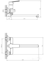 Смеситель DecoRoom DR22043