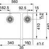 Кухонная мойка Franke Sirius SID 160 125.0443.363 (сахара)