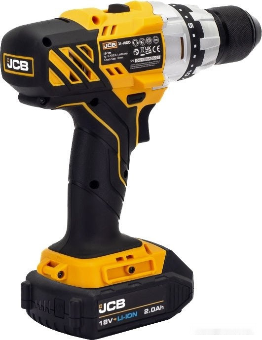 Дрель-шуруповерт JCB 18DD-2X-E (с 1-им АКБ)