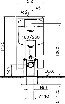 Унитаз Vitra S50 [9003B003-7200]