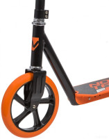 Самокат Novatrack Polis 230 Plasticnf 230PNF.POLIS.OR20 (черный/оранжевый)