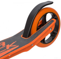 Самокат Novatrack Polis 230 Plasticnf 230PNF.POLIS.OR20 (черный/оранжевый)