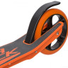 Самокат Novatrack Polis 230 Plasticnf 230PNF.POLIS.OR20 (черный/оранжевый)