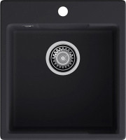 Кухонная мойка GranFest Urban GF-UR-644 (черный)
