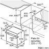 Духовой шкаф Bosch HBA530BW0S