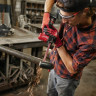 Угловая шлифмашина Milwaukee M12 Fuel FBFL13-402B (с 2-мя АКБ, сумка)