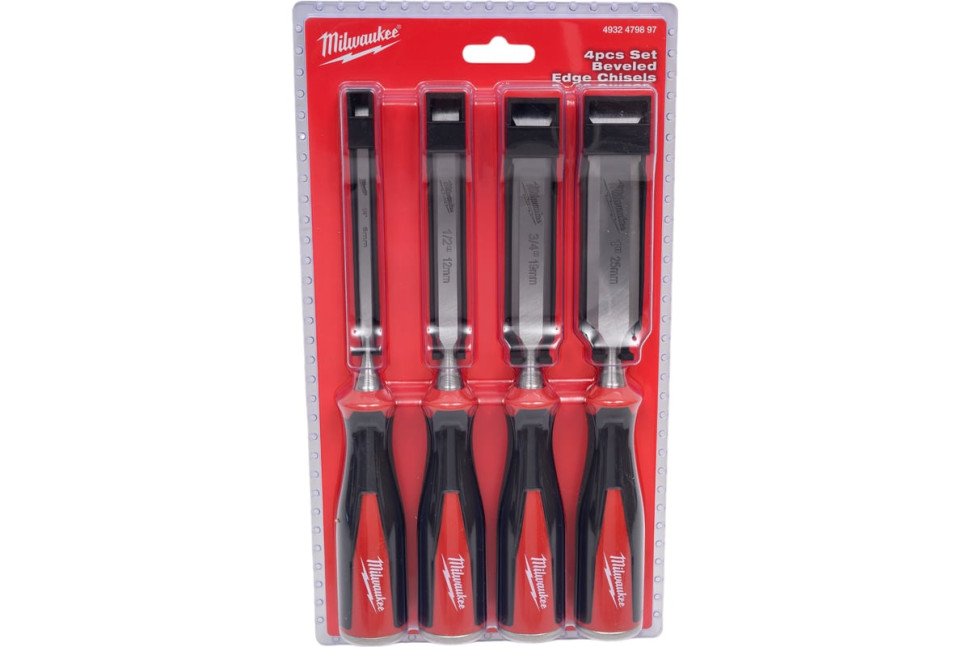 Набор стамесок Milwaukee 4932479897 (4 предмета)